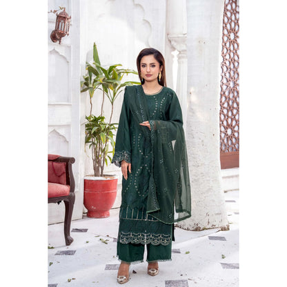 UMRZ-54 "Image Kari" Linen Festive Mother & Daughter Collection by Rangz