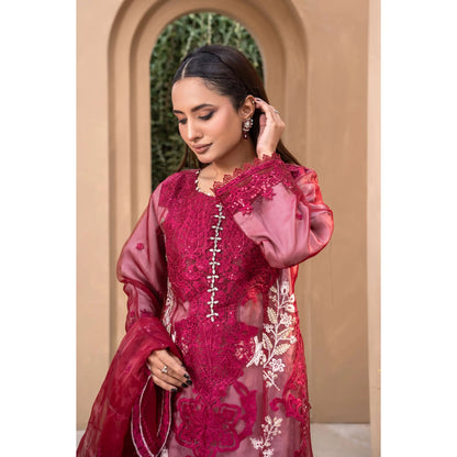 UMRZ-56 Maria.b Oraganza by Rangz Embroidered Festive Organza Collection