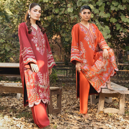UTT-17 Eid Glow by Traditional Thread Viscose 2 Pc Collection