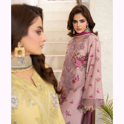 KC-1569 "Tabeer" Embroidered Festive Cambric Cotton Collection by Karma Collection