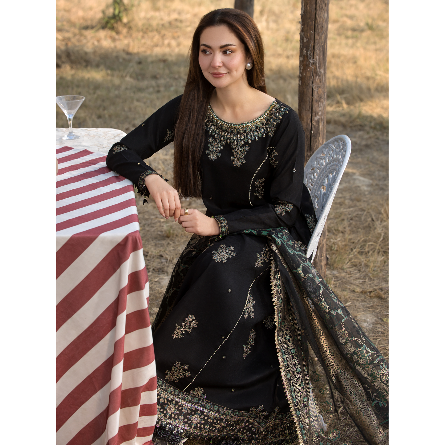 UAL-02 3 Pc Cotton Jacquard Ready to Wear Collection | Simrans