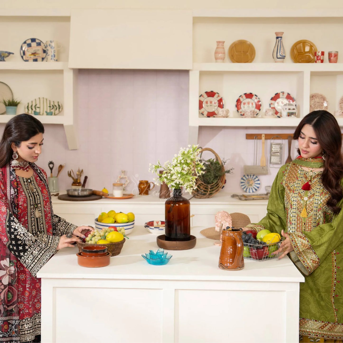 "Gulmahar" Embroidered Lawn Collection by karma Collection