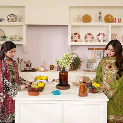 "Gulmahar" Embroidered Lawn Collection by karma Collection