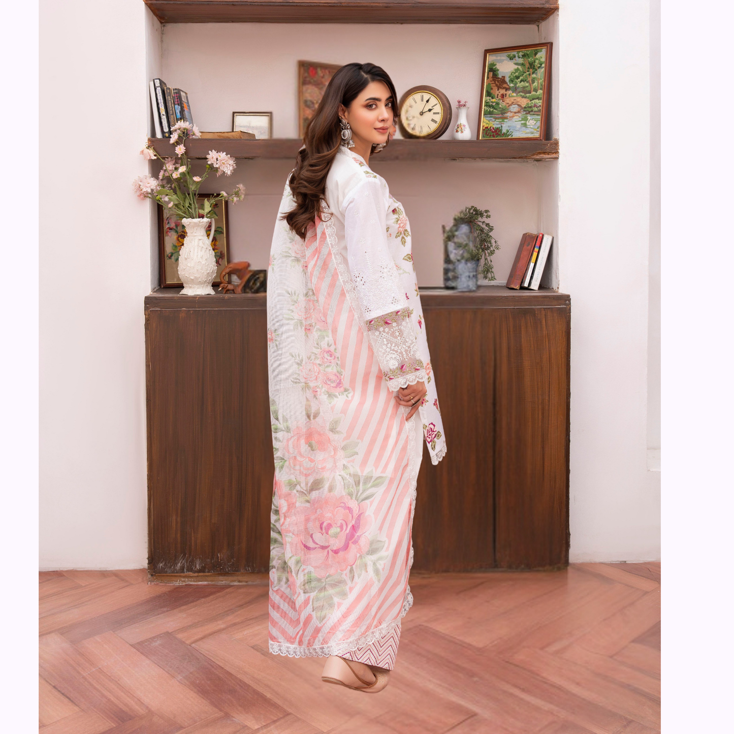 KC-1474 Luxury Trendy Farshi Shalwar Embroidered Collection | Ready to Wear |  Karma Collection