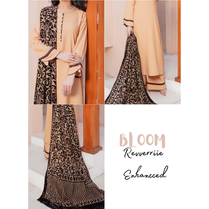 UMS-54 "Venus" by Simrans Palachi Shawl Linen Shalwar kammez Winter Collection