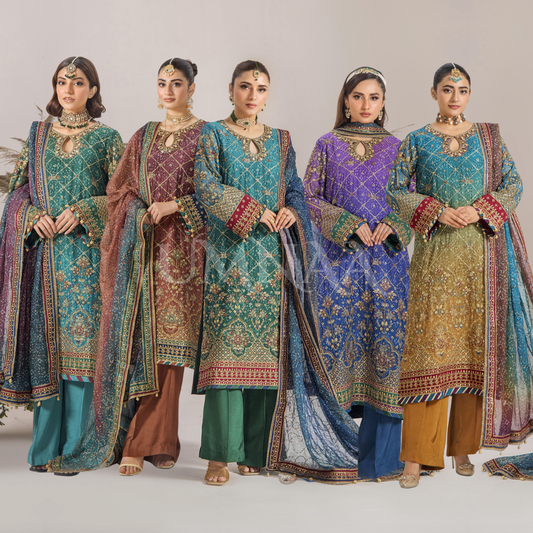 UTT-13 "INOVA" Luxury Chiffon Collection by Traditional Thread