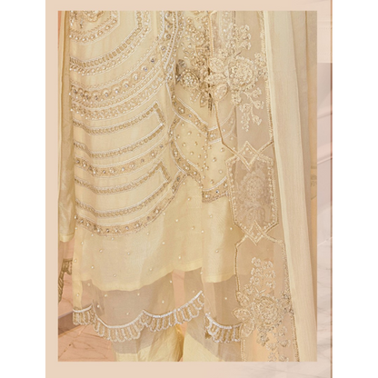 UTT-03 Embroidered Luxury Chiffon 3 Pc Pakistani Dress | Ready to wear | Traditional Thread