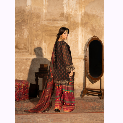"AURA" Embroidered Georgette Collection by Karma Collection