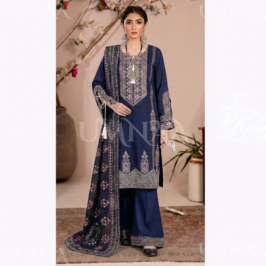 UA-195 Embroidered Cotton Collection by Umnaa | Ready to Wear Pakistani Asian Clothing Regular price£44.99 GBP
