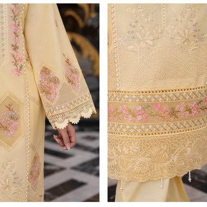 RA-31 Range-e-Eid Embroidered Lawn 3 Piece Collection by Raniya.h | Ready to Wear Pakistani Asian clothes