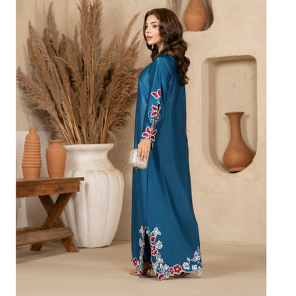 RA-39 Embroidered kaftan 2 Pc - Raniya.h