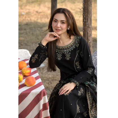 UAL-02 3 Pc Cotton Jacquard Ready to Wear Collection | Simrans