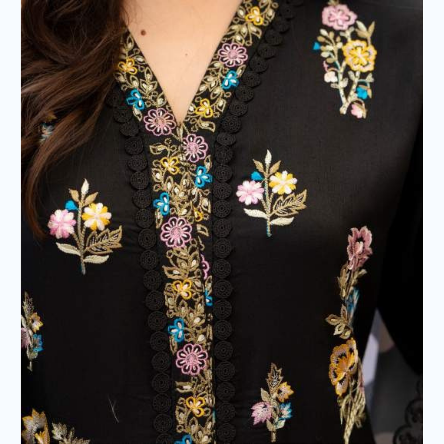 3 Pc Ready to Wear Embroidered Collection | Karma Collection | UMKC01001