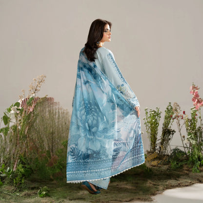 KC-1580 "AYRA" Embroidered Cambric Cotton Collection by Karma Collection