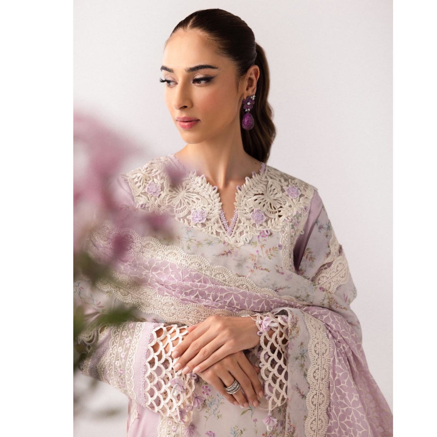 3 Pc Festive Embroidered Collection  | Ready to Wear | Qalamkar