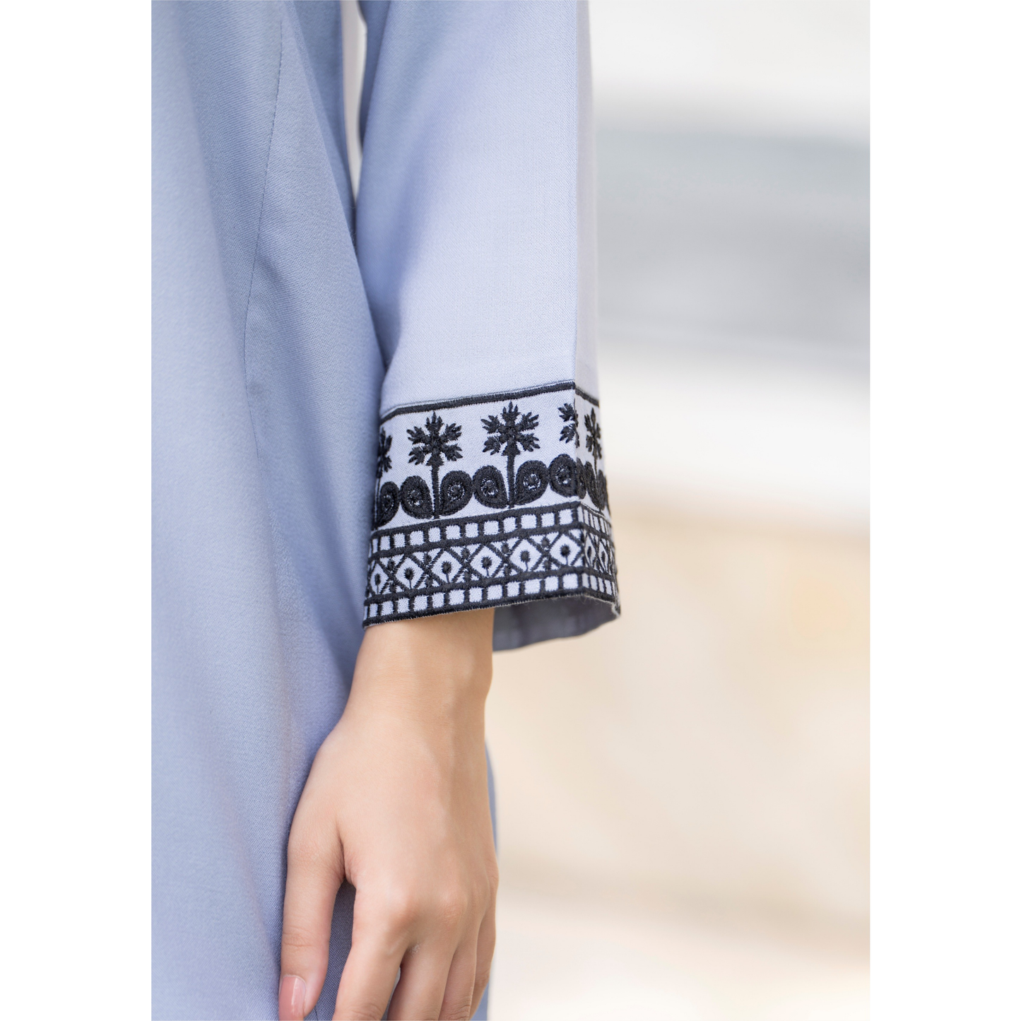 UZA-01 Rang e Elegance by Zaaria 2 Pc Embroidered Dhanak Co-Ords Set