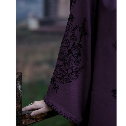 UCA-32 "Khunki" Embroidered Dhanak with Pashmina Wool Shawl Winter Collection by Casuallite