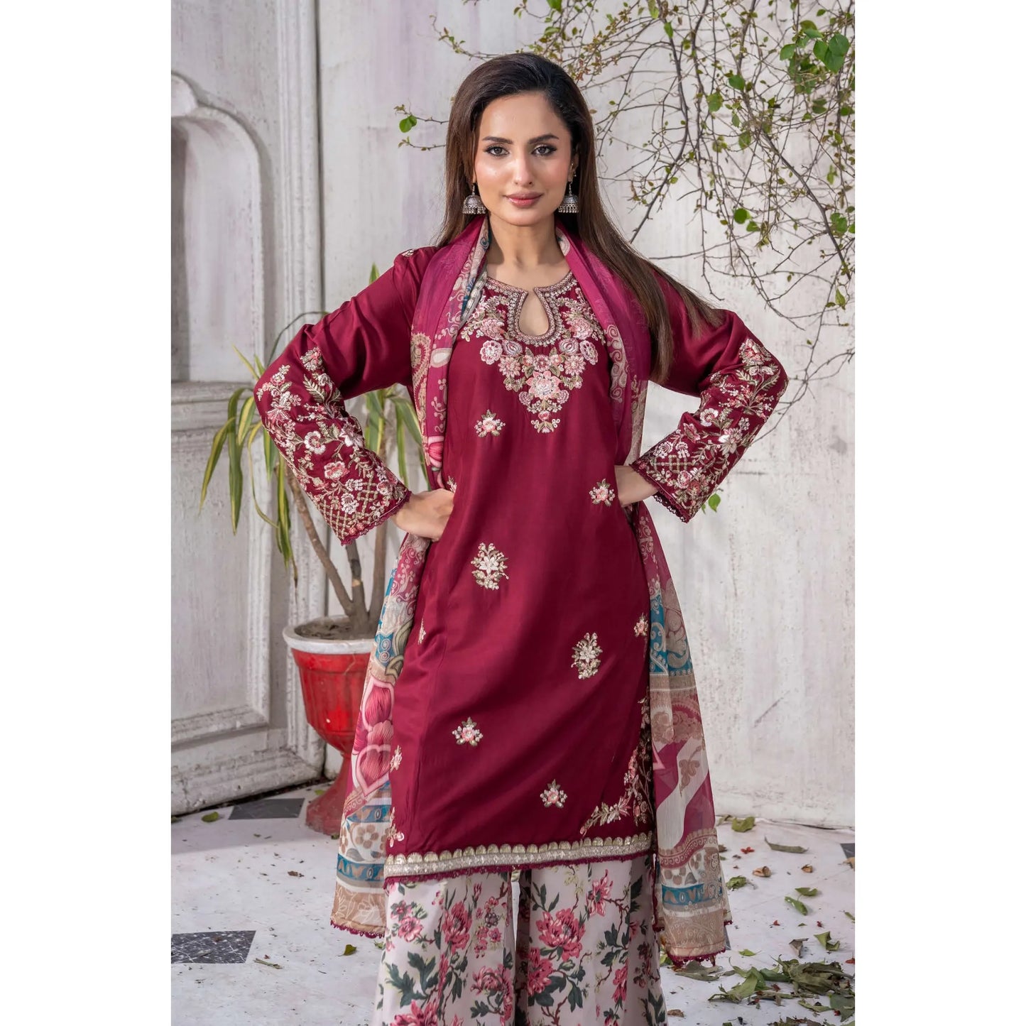 UMRZ-57 "Ethnic Eid Festive" Linen Collection by Rangz