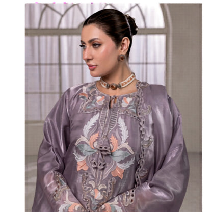 UA-203 Embroidered Festive kaftan Silk Collection by Umnaa | Pakistani Trendy Kaftan Asian Clothing