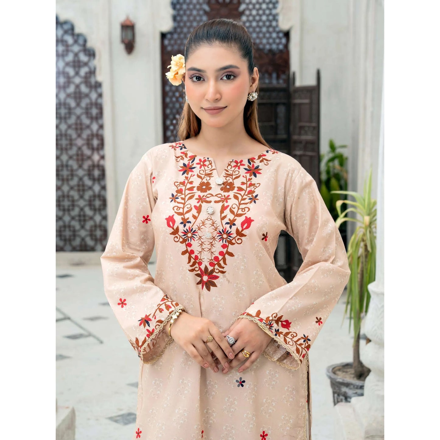 UMRZ-63 "Aleezay Prints" by Rangz Printed Lawn Co Ord set collection| Ready to Wear Pakistani Asian clothes