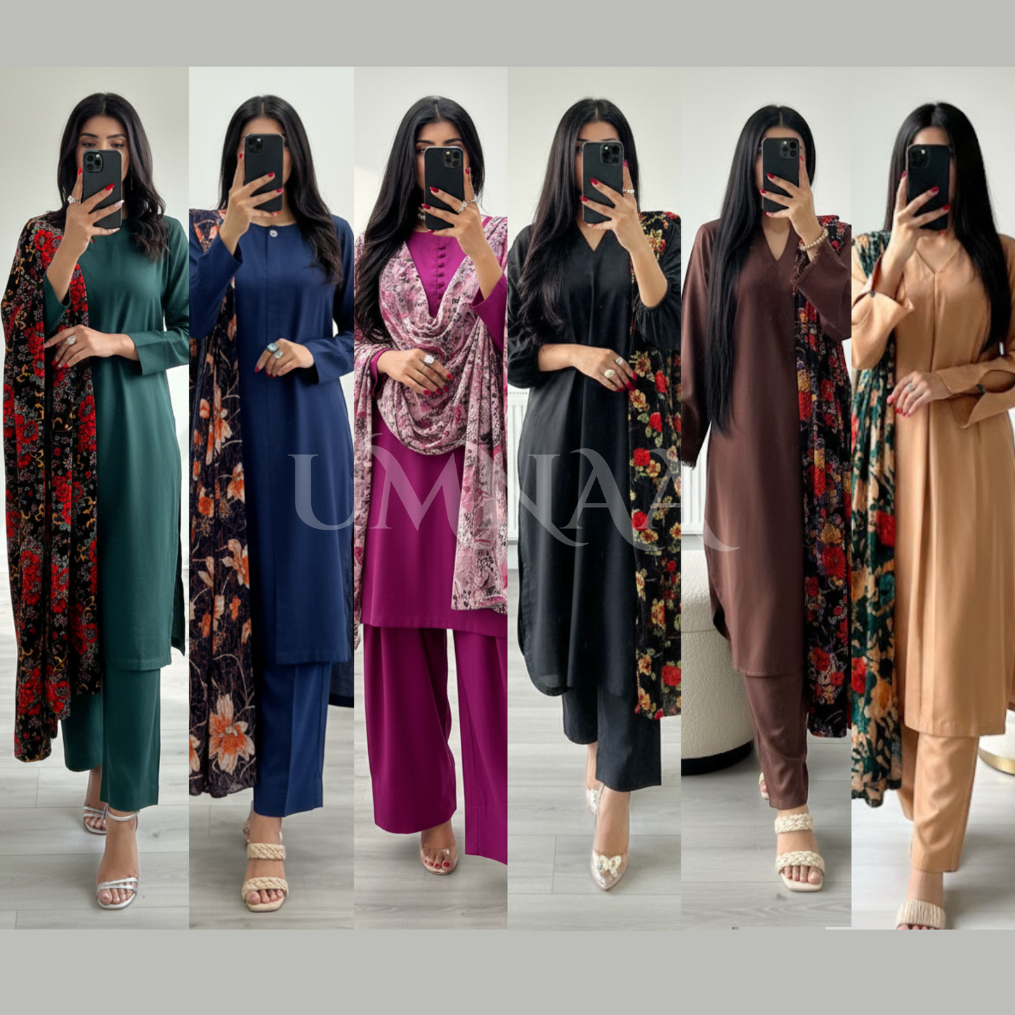 3 Pc Dhanak Collection with Palachi Shawl | Winter Collection | Raniya.h