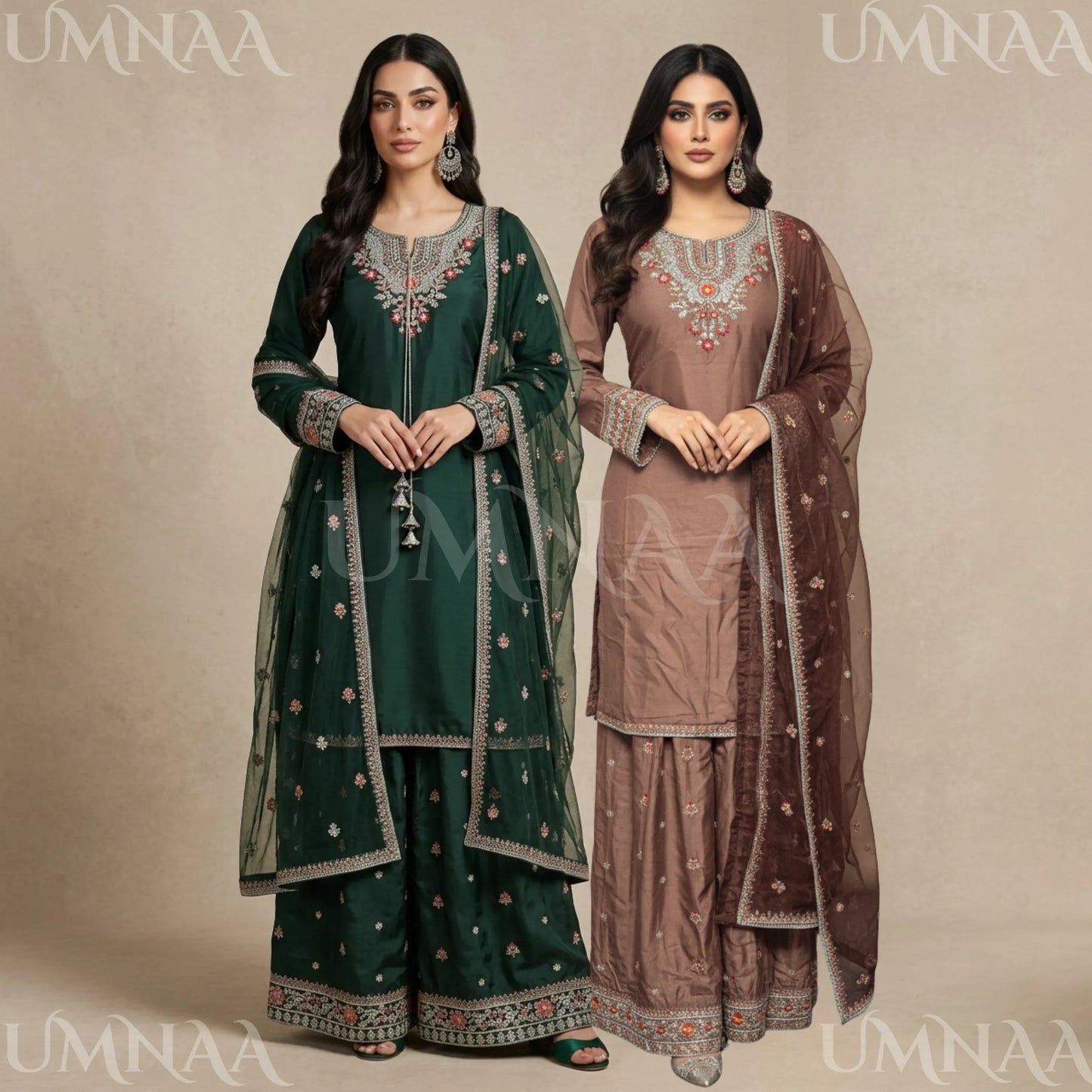 UA-172 Embroidered Viscose Festive Collection