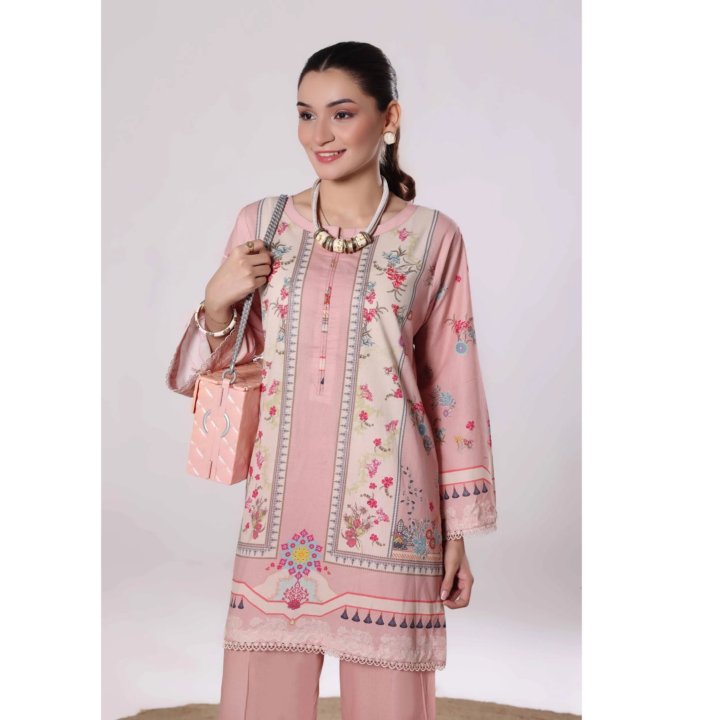 USN-18 Daily Pret Vol'8 Printed Lawn Co-Ords Set by Saphron