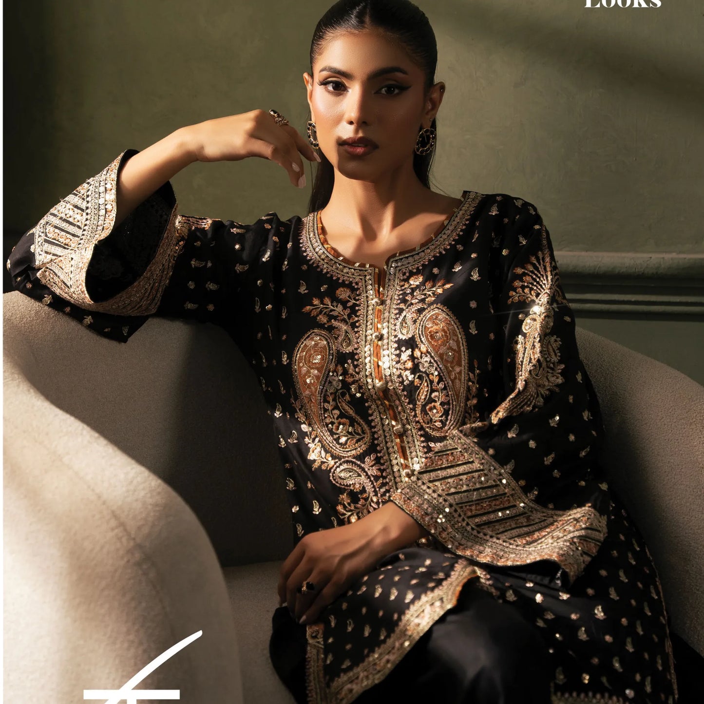UTT-24 "Ethnic Essence" Luxury Viscose 2 Pc Collection | Traditional Thread