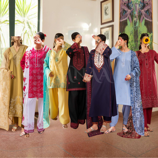 UCA-20 Luxury Cambric Cotton Farshi Shalwar Collection | Ready to Wear | Casuallite