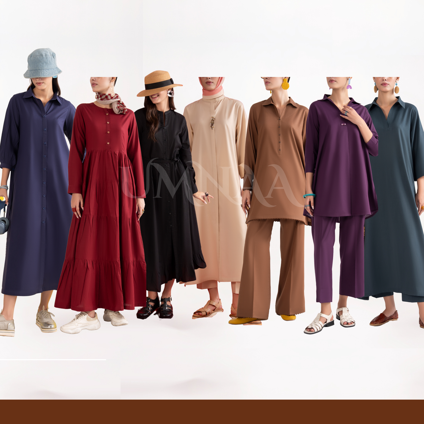 UCA-30 Winter Linen Pakistani Co-Ords Collection by Casuallite