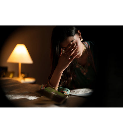 UCA-37 EALA Festive Embroidered Viscose Dress with Printed Silk Dupatta | Women’s Festive Wear Pakistani Designer Outfit by Casuallite