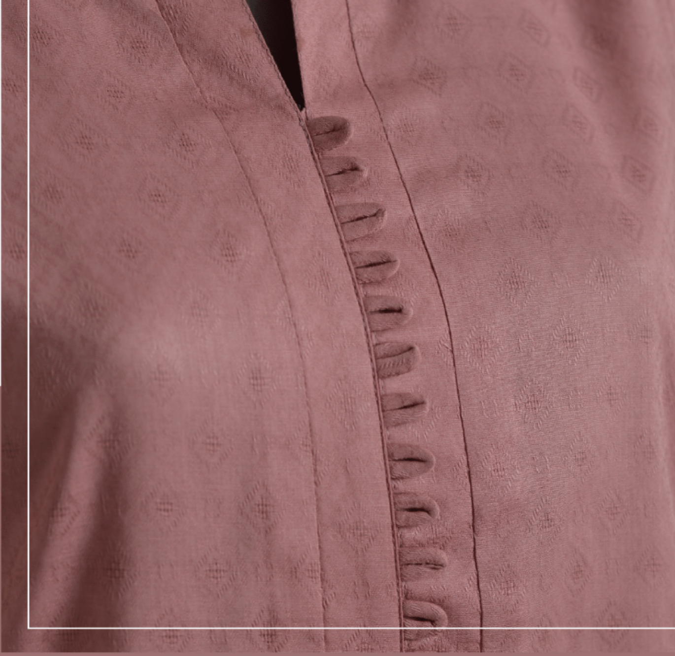 (Pyazi) 2 Piece Ready to wear Jacquard Solids Naubahar