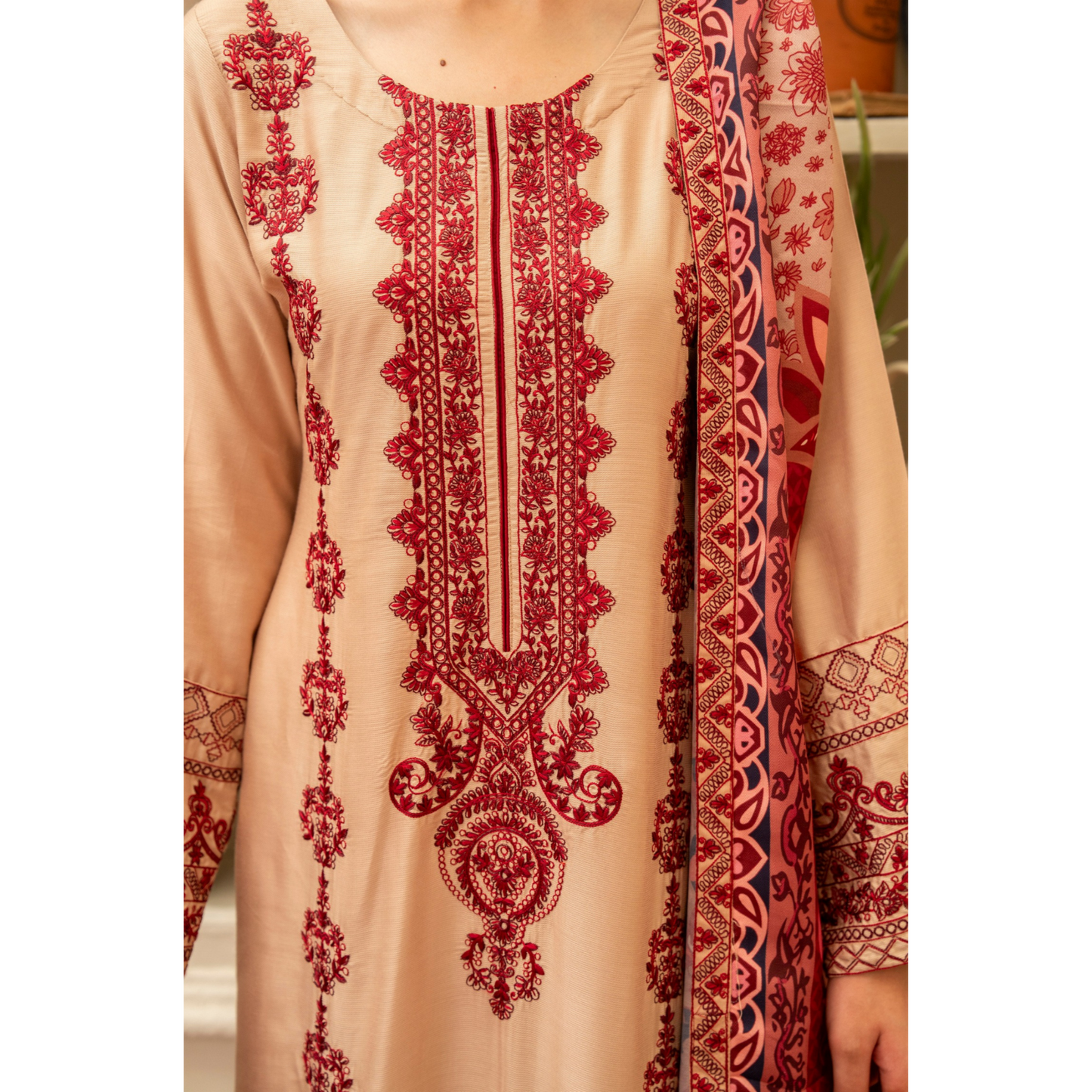3 Pc Ready to Wear Embroidered Printed Collection | Karma Collection | UMKC0801