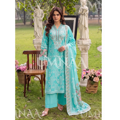 UA-250 Embroidered Cambric Cotton Collection by Umnaa