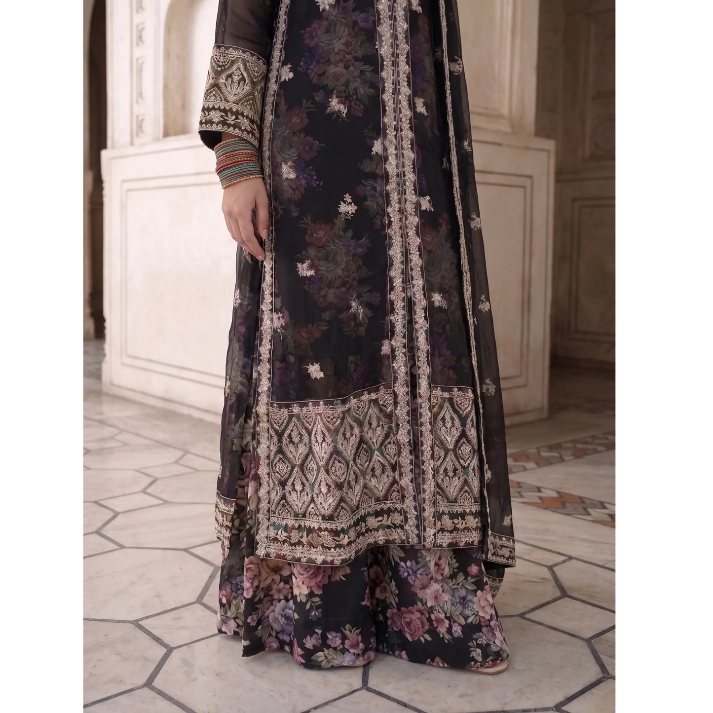 UA-292 Luxury Chiffon Printed Lining | Umnaa