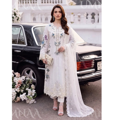 UA-297 Embroidered Luxury Chiffon Collection | Umnaa