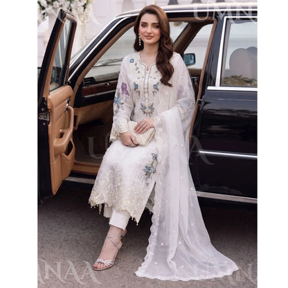 UA-297 Embroidered Luxury Chiffon Collection | Umnaa