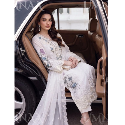 UA-297 Embroidered Luxury Chiffon Collection | Umnaa
