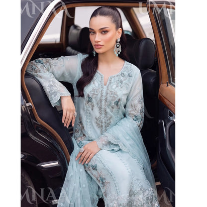 UA-297 Embroidered Luxury Chiffon Collection | Umnaa