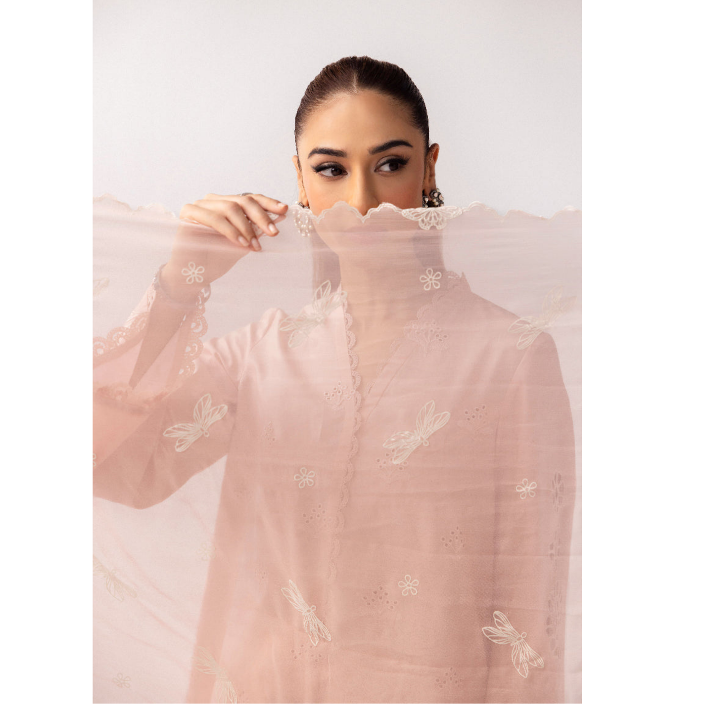 3 Pc Festive Embroidered Collection  | Ready to Wear | Qalamkar