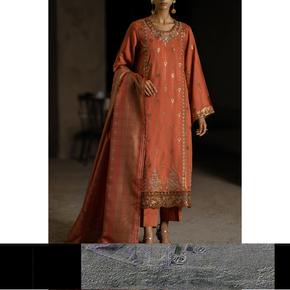 UCA-28 "Sham" Embroidered Silk Viscose Ready to Wear Collection by Casuallite