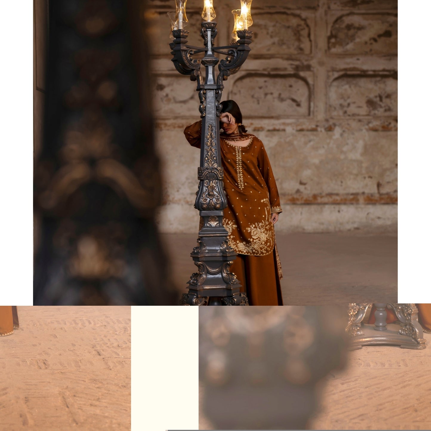 UCA-35 Darbar Festive Drop Embroidered Collection by Casuallite