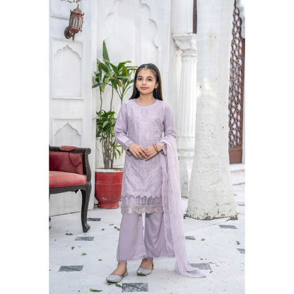 UMRZ-54 "Image Kari" Linen Festive Mother & Daughter Collection by Rangz