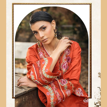 UTT-17 Eid Glow by Traditional Thread Viscose 2 Pc Collection