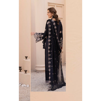 UA-179 Embroidered Linen Festive Collection by Umnaa