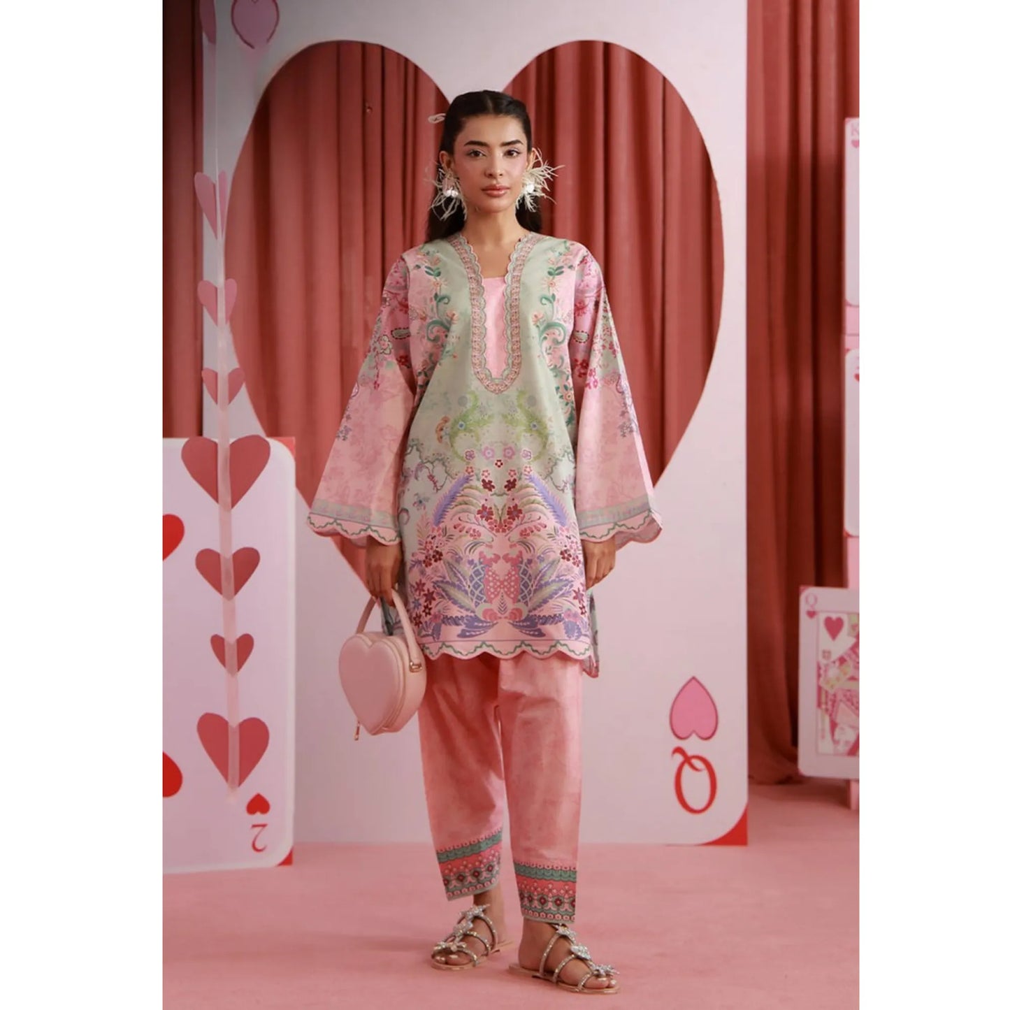 UAS-01 printed Pret by Asim jofa Printed Co Ord Set summer Collection Ready to Wear asian clothes