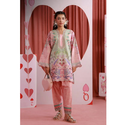 UAS-01 printed Pret by Asim jofa Printed Co Ord Set summer Collection Ready to Wear asian clothes
