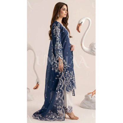 UA-190 Embroidered Cotton Collection 3 Piece | Ready to Wear | Asian clothes