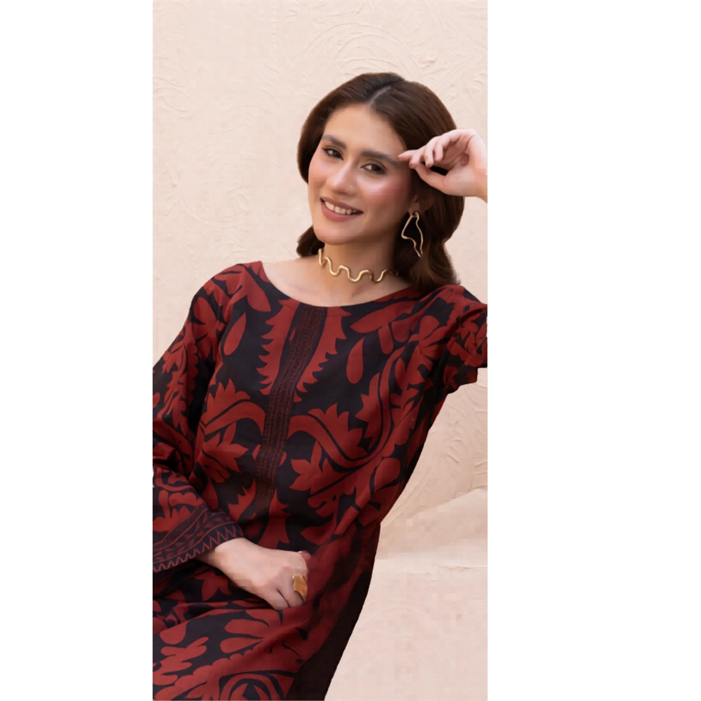 UMRZ-59 Printed Lawn Co-Ords set Collection by Rangz | Ready to Wear Pakistani Asian clothes