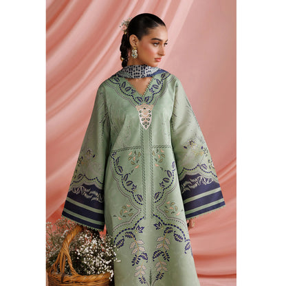 UE-02 "Printed Essential" by Esra Fashion Summer Printed Lawn 3 Piece Collection | Pakistani Asian Clothes